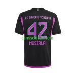 Camisolas de futebol Bayern München Jamal Musiala 42 Equipamento Alternativa 2023/24 Manga Curta